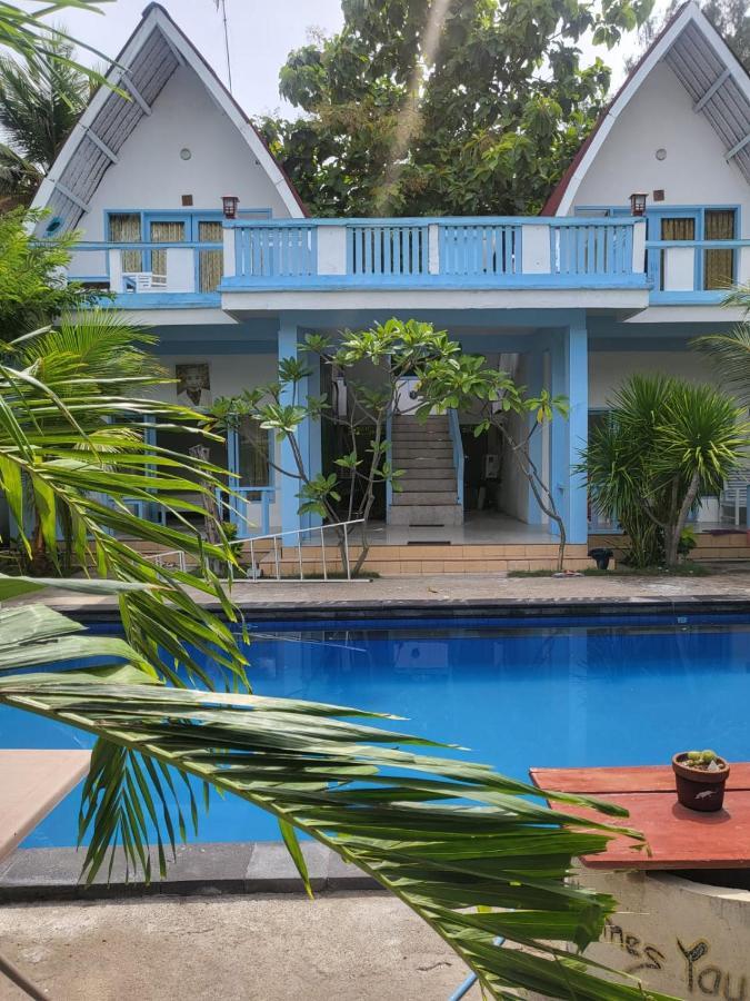 Silversky Bungalows Gili Trawangan Exteriör bild